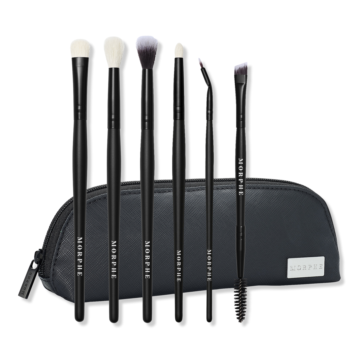 Morphe Eye Stunners 6 Piece Brush Collection and Bag, 1 ea