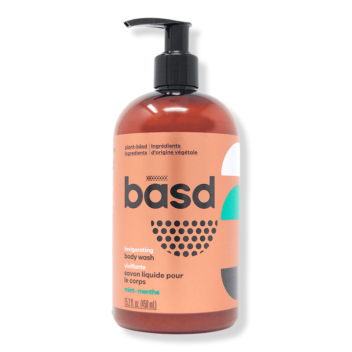 basd Invigorating Mint Body Wash, 15.2 oz