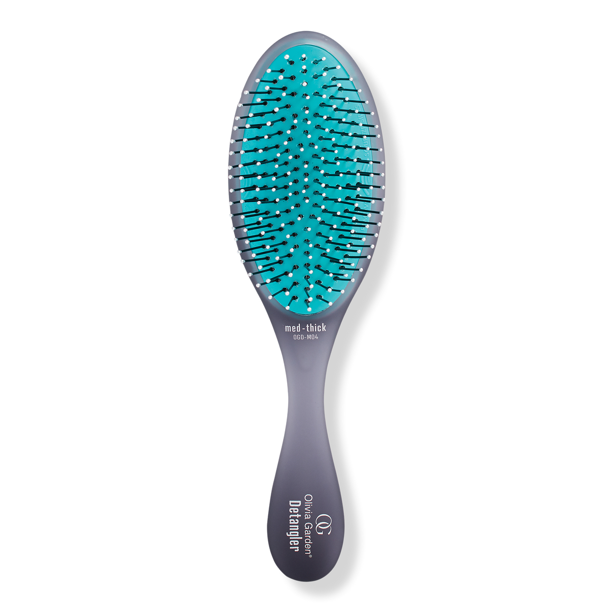 Olivia Garden Medium to Thick Detangler, Black, 1 ea