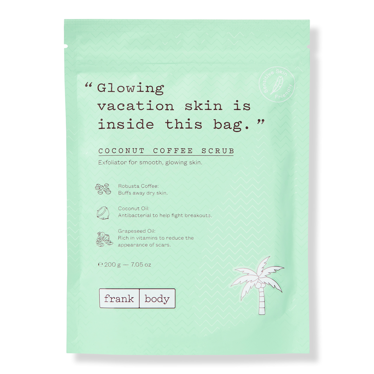 frank body Coconut Coffee Scrub, 7 oz