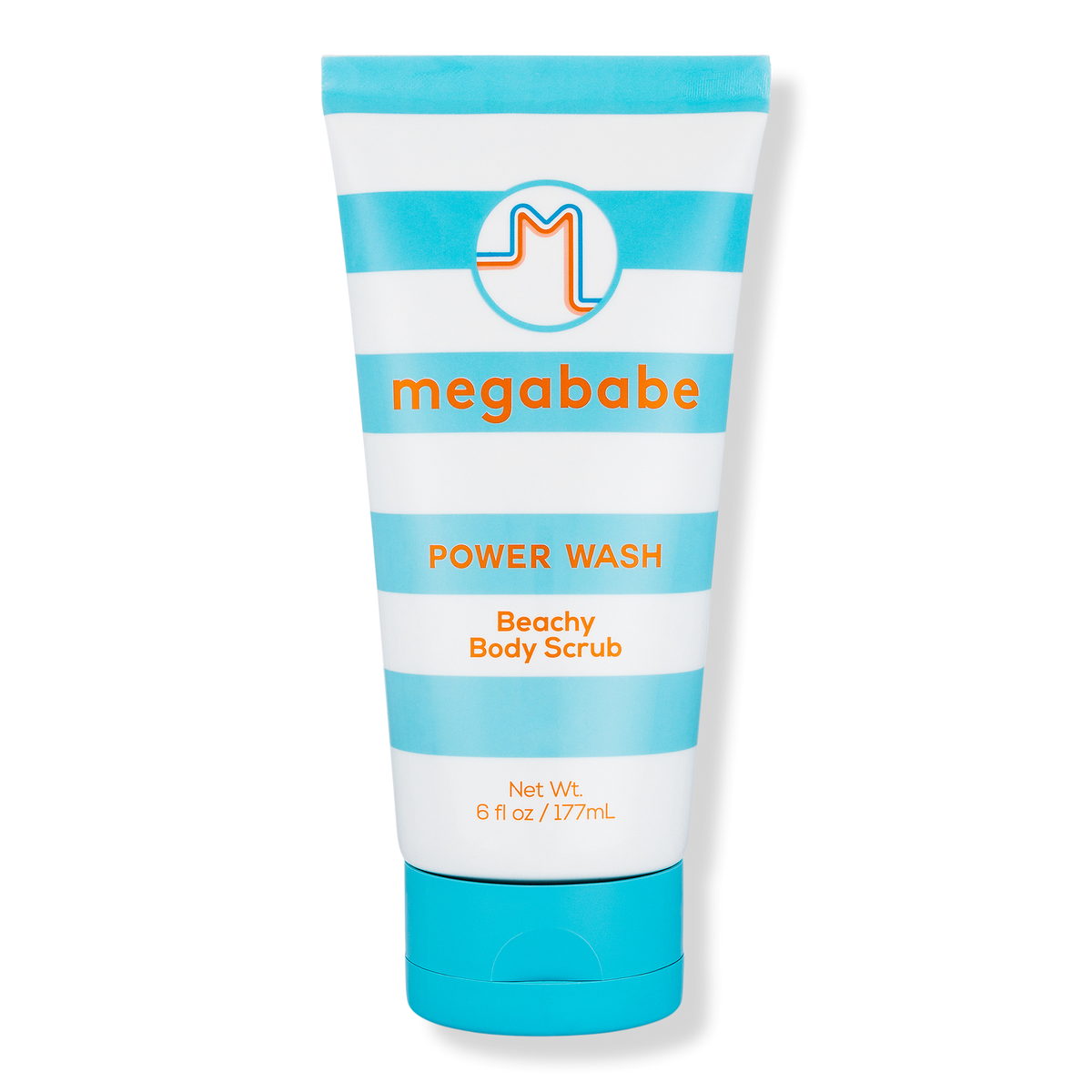 megababe Power Wash Beachy Body Scrub, 6 oz