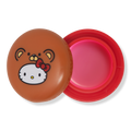 The Crème Shop Hello Kitty Teddy Bear Macaron Lip Balm, Red Velvet, 0.26 oz