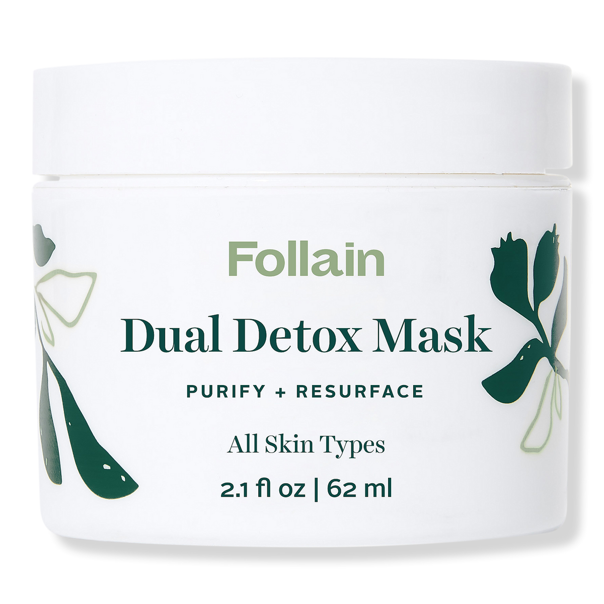 Follain Dual Detox Mask: Purify + Resurface, 2.1 oz