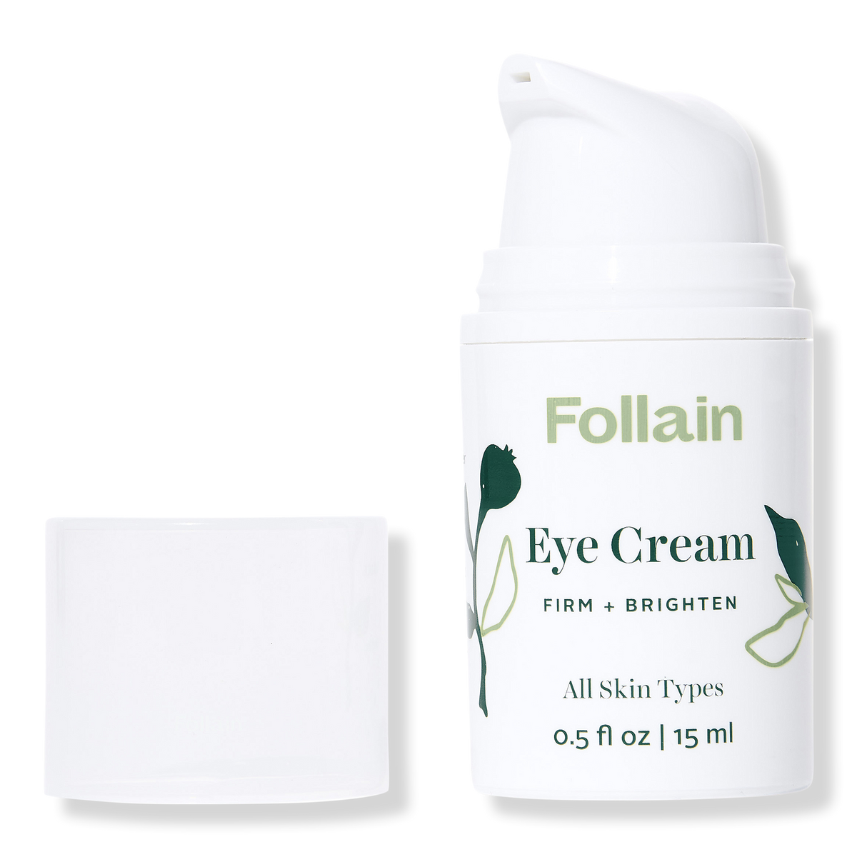 Follain Eye Cream: Firm + Brighten, 0.5 oz