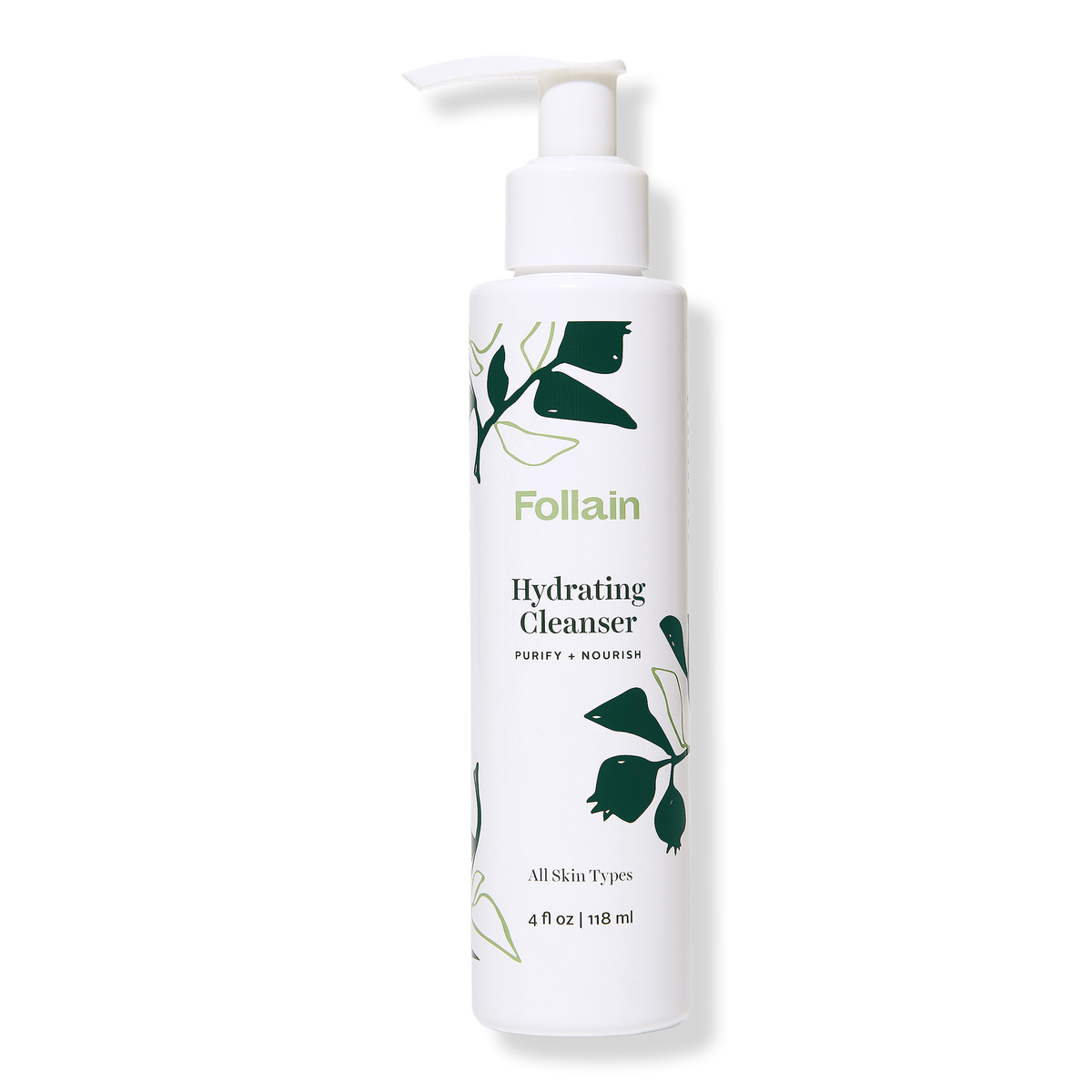 Follain Hydrating Cleanser: Purify + Nourish, 4 oz