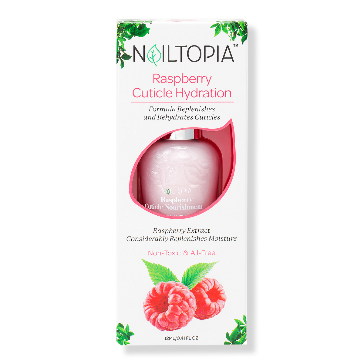 Nailtopia Raspberry Cuticle Hydration, 0.41 oz