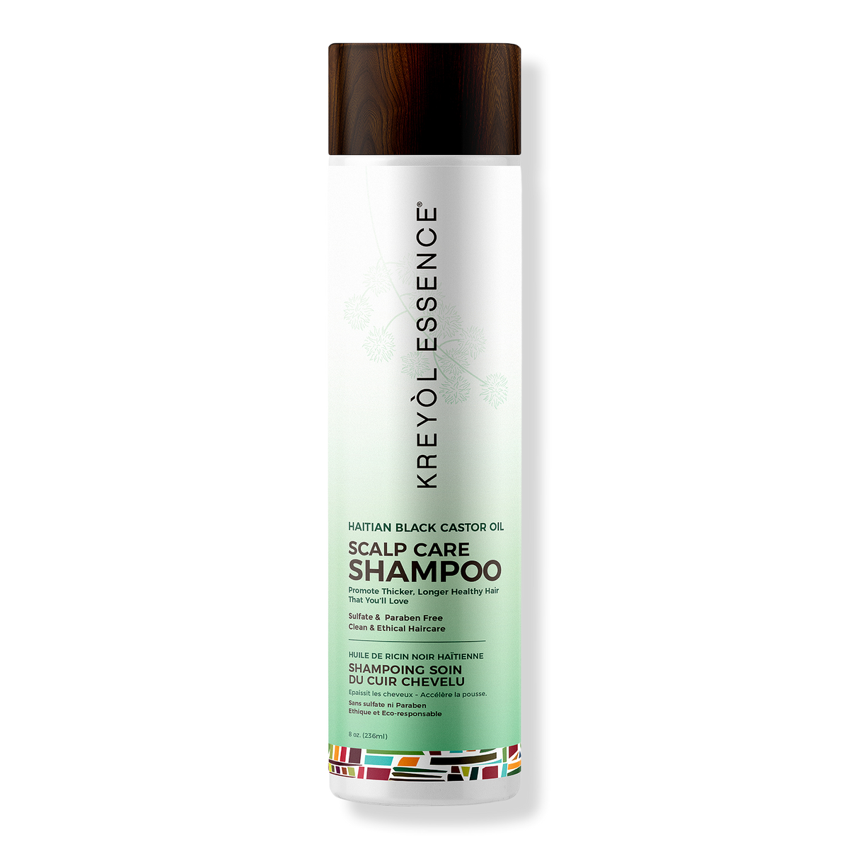 Kreyòl Essence Haitian Black Castor Oil Scalp Care Shampoo, 8 oz