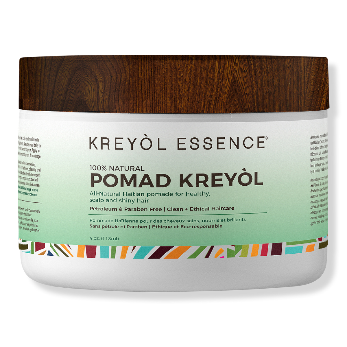 Kreyòl Essence Pomad Kreyol Natural Scalp Treatment, 4 oz