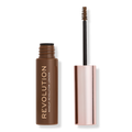 Makeup Revolution Brow Gel, Ash Brown, 0.2 oz