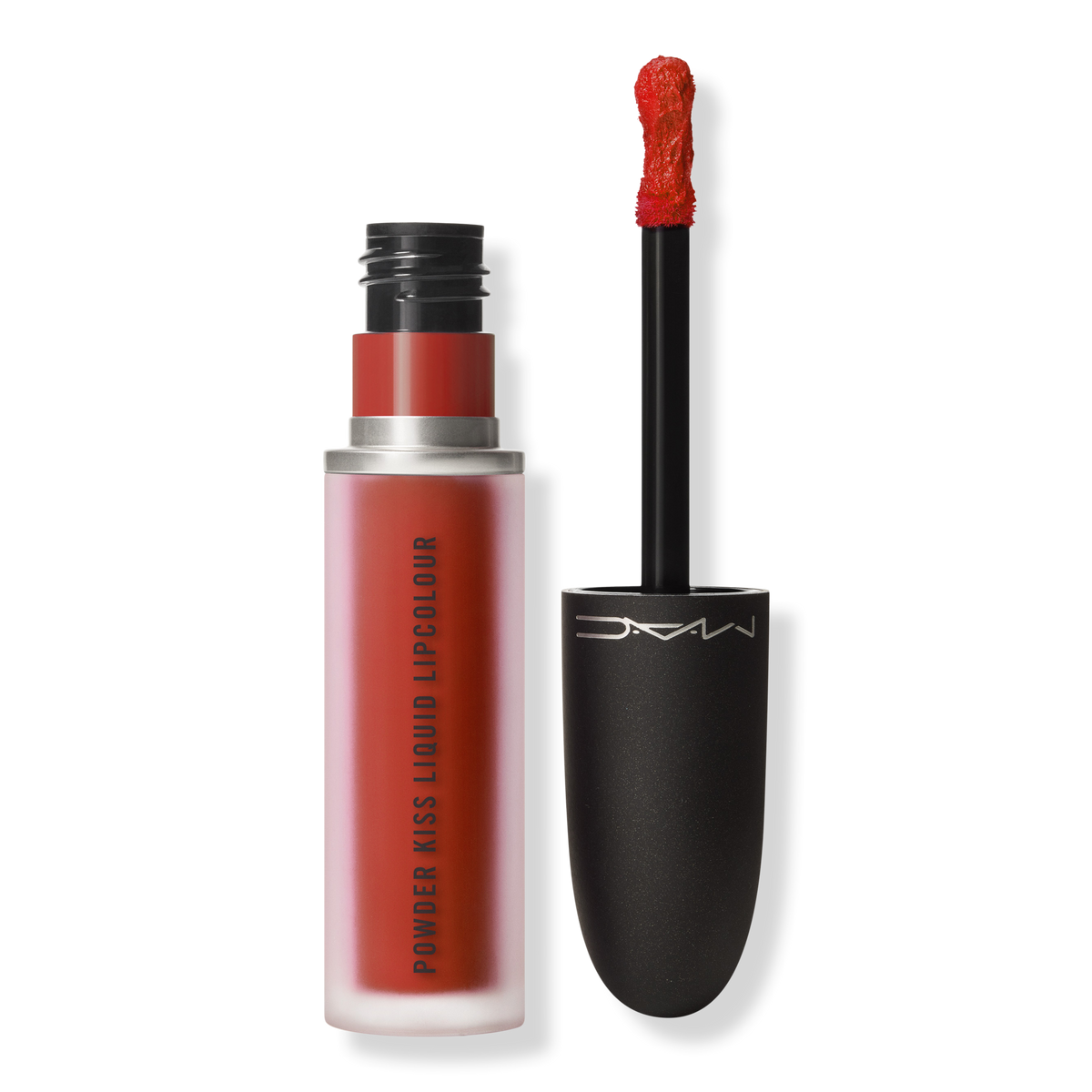 MAC Powder Kiss Liquid Lipcolour, Devoted To Chili, 0.17 oz