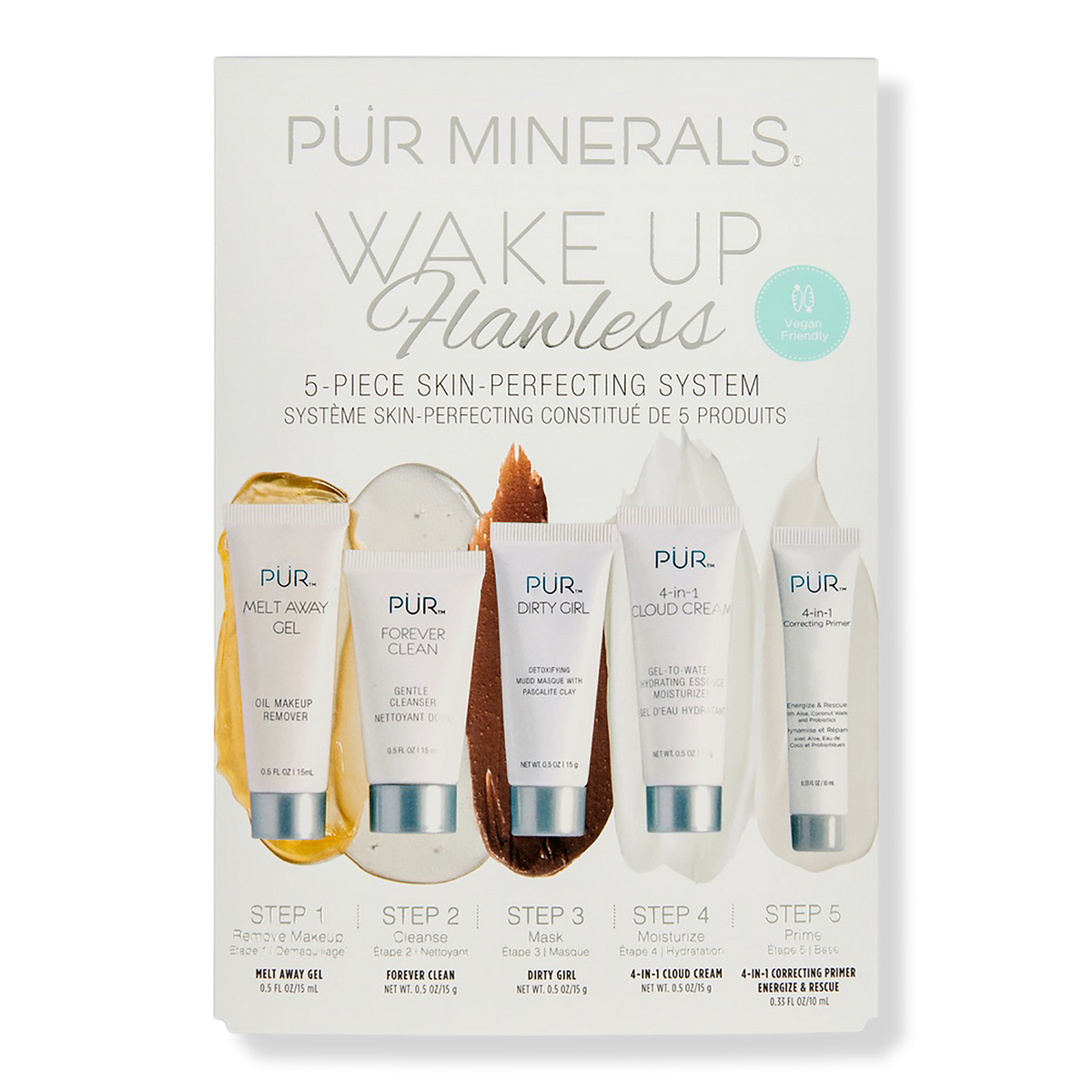 PÜR Wake Up Flawless 5-Piece System