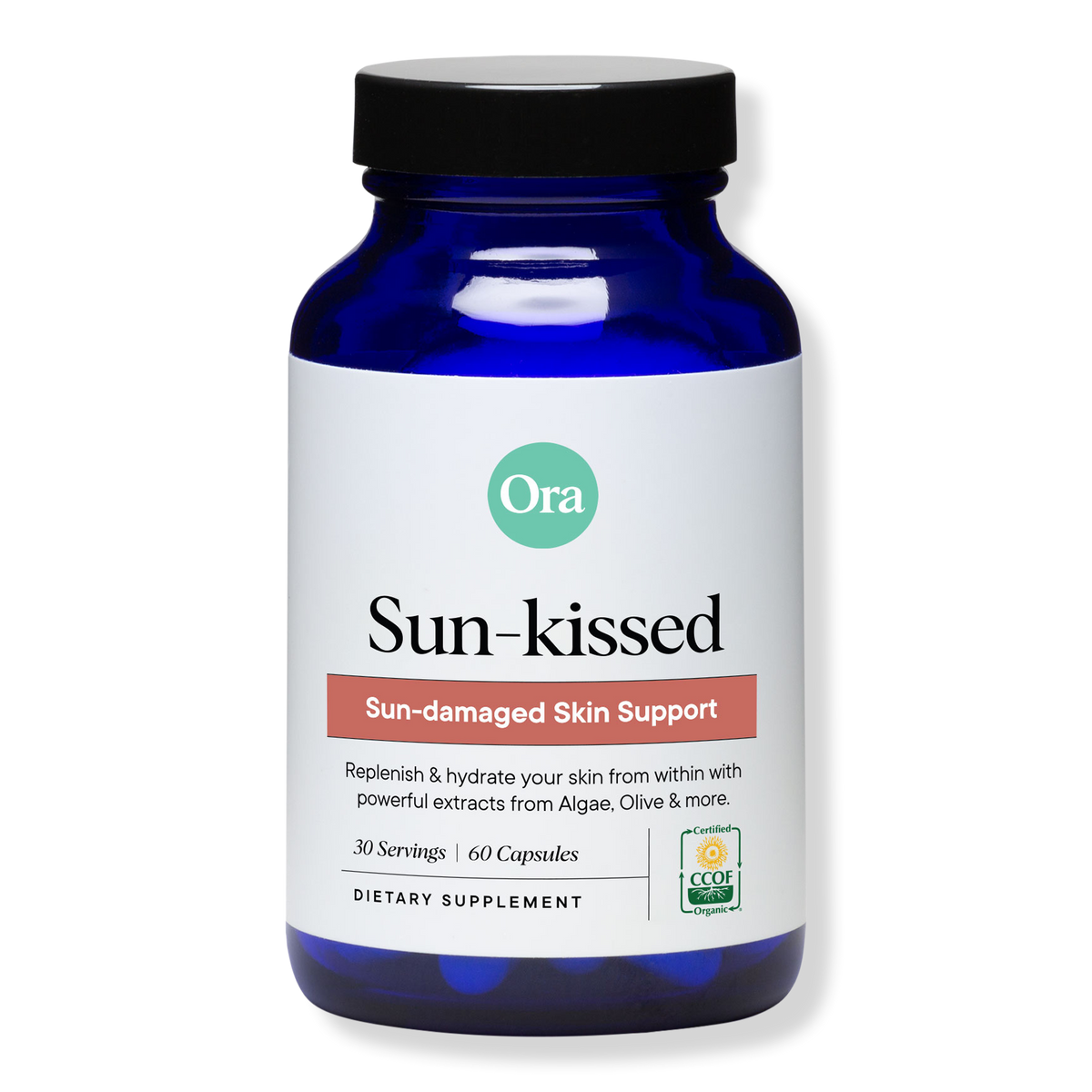 Ora Organic Sun-kissed Sun-damaged Skin Support Supplement, 60 ea