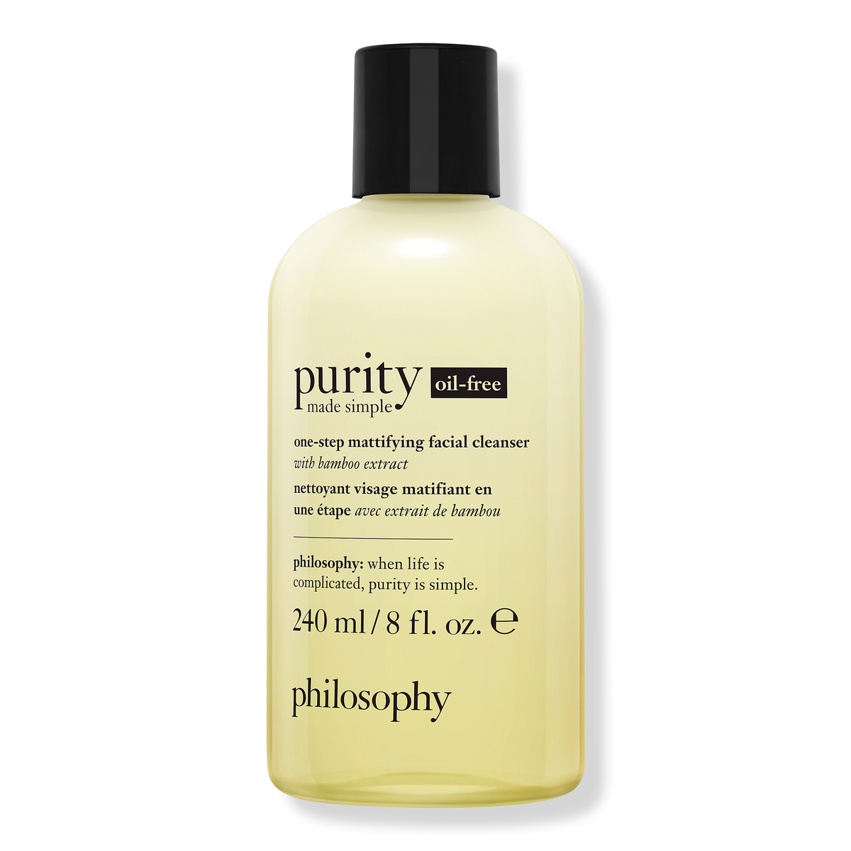Philosophy Purity Made Simple Oil-Free One-Step Mattifying Facial Cleanser, 8 oz