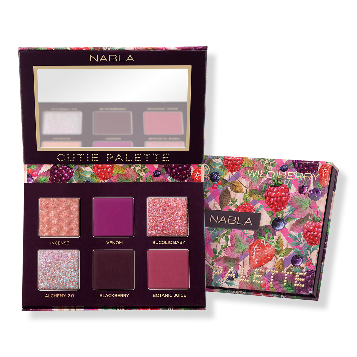 NABLA Cutie Palette, Wild Berry, 1 ea
