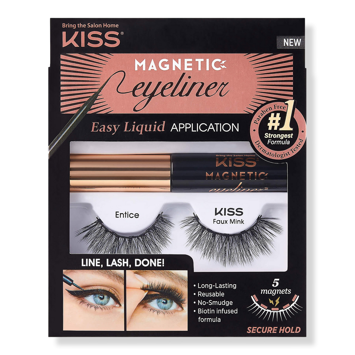 Kiss Magnetic Eyeliner & Lash Kit
