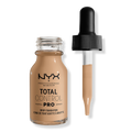 NYX Professional Makeup Total Control Pro Drop Skin-True Buildable Vegan Foundation, Buff, 0.43 oz
