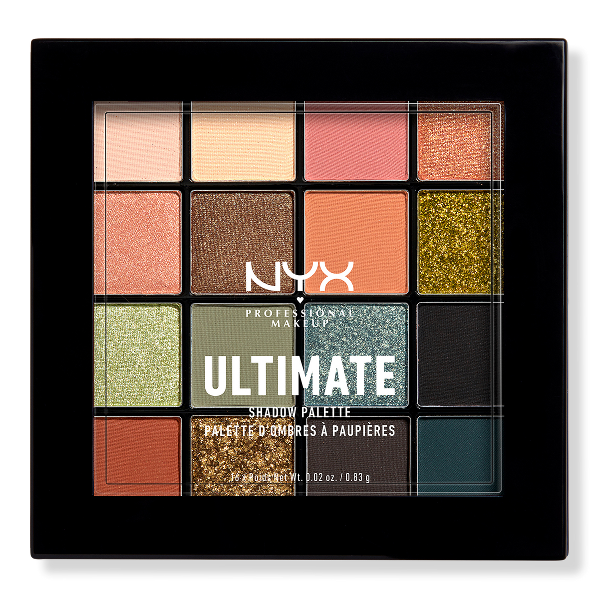 NYX Professional Makeup Ultimate Eyeshadow Palette, Utopia