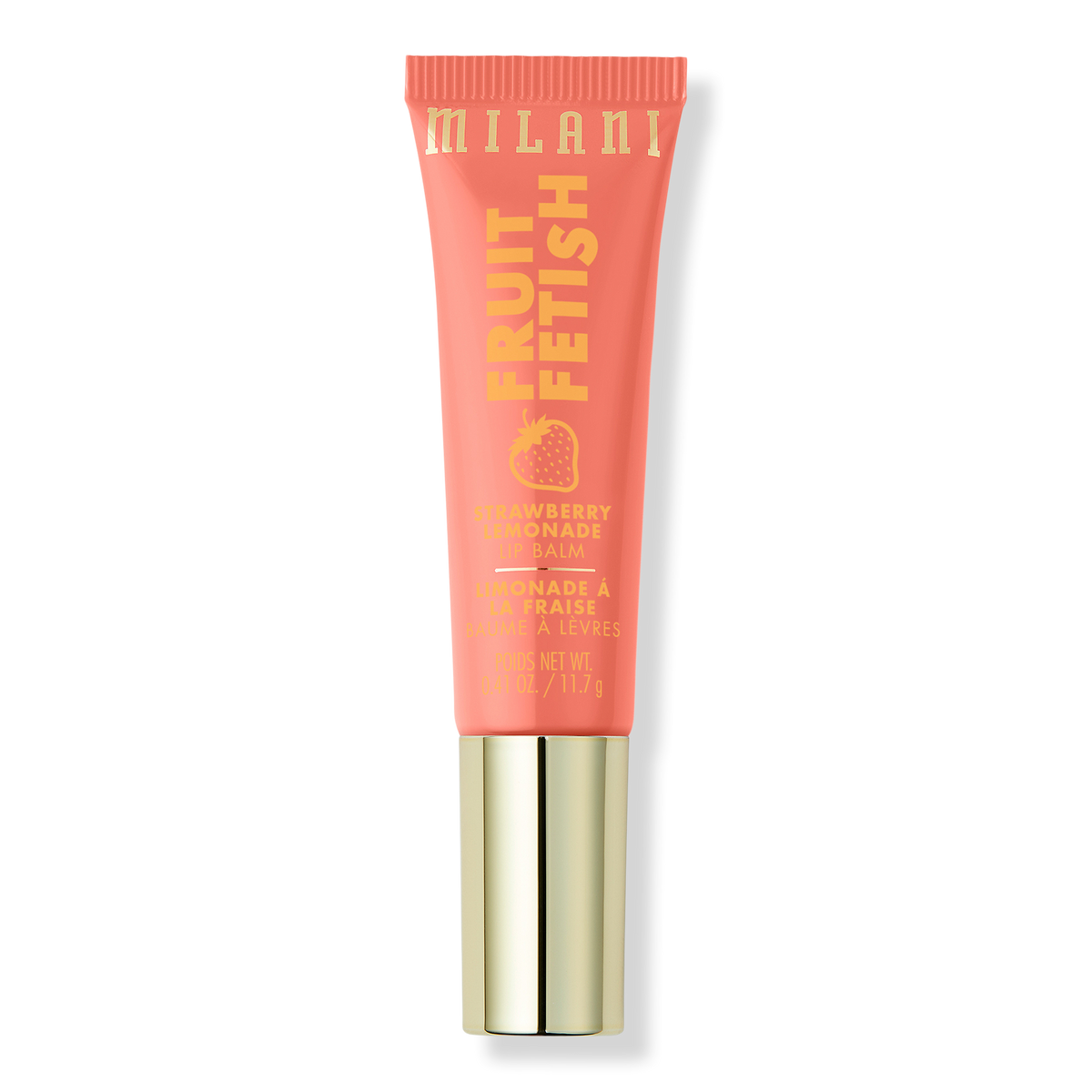 Milani Fruit Fetish Lip Balm, Strawberry Lemonade, 0.41 oz