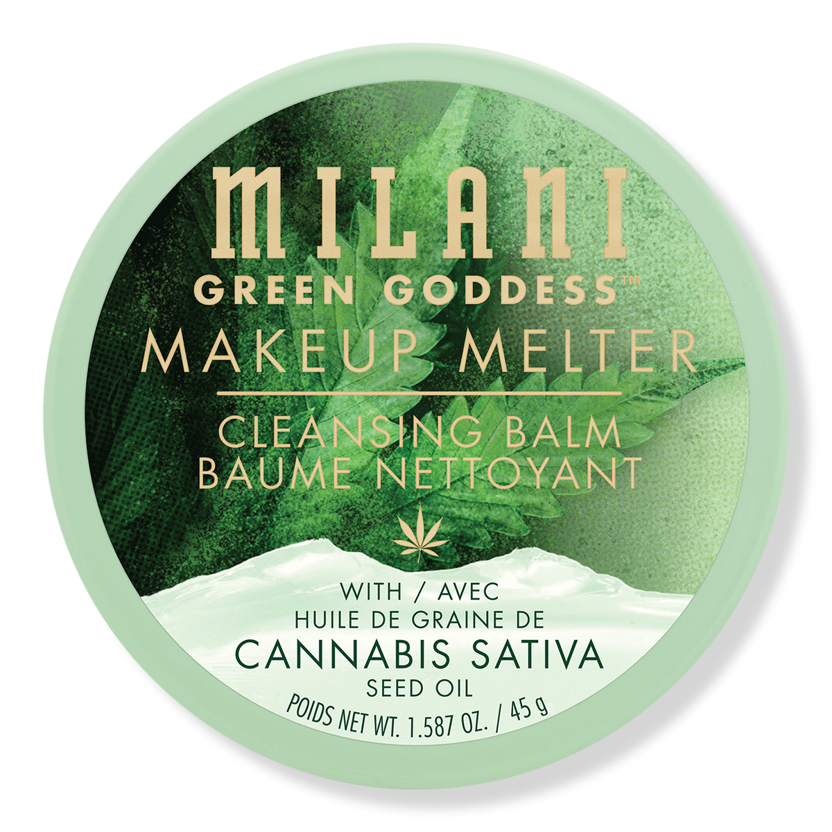 Milani Green Goddess Makeup Melter Cleansing Balm, 1.59 oz