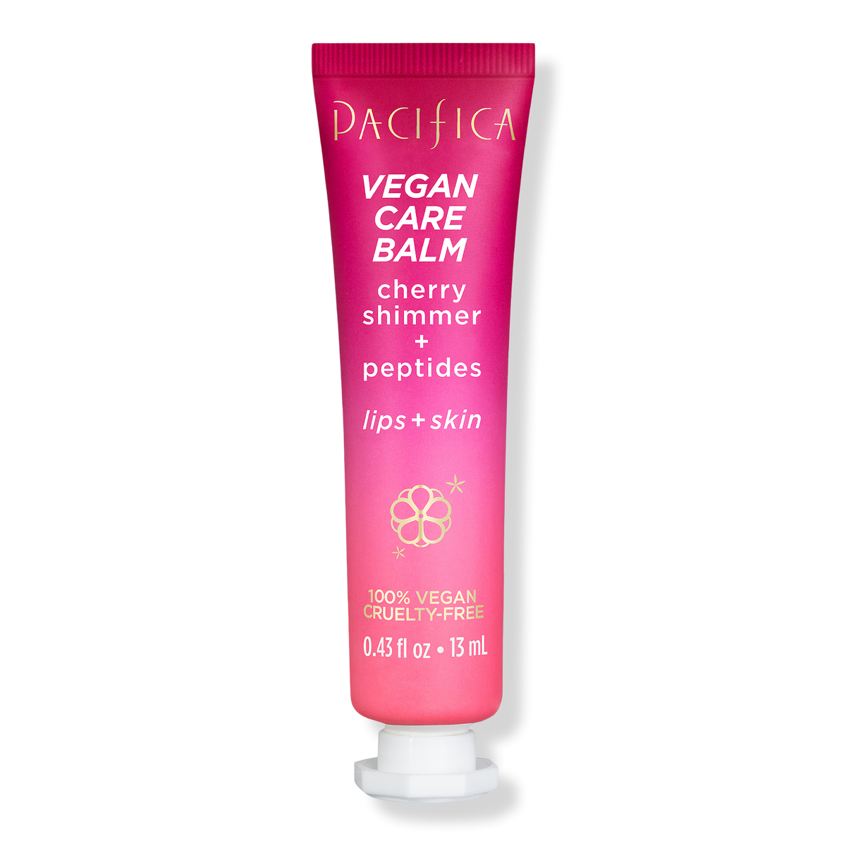 Pacifica Cherry Shimmer Vegan Care Balm With Peptides, 0.43 oz