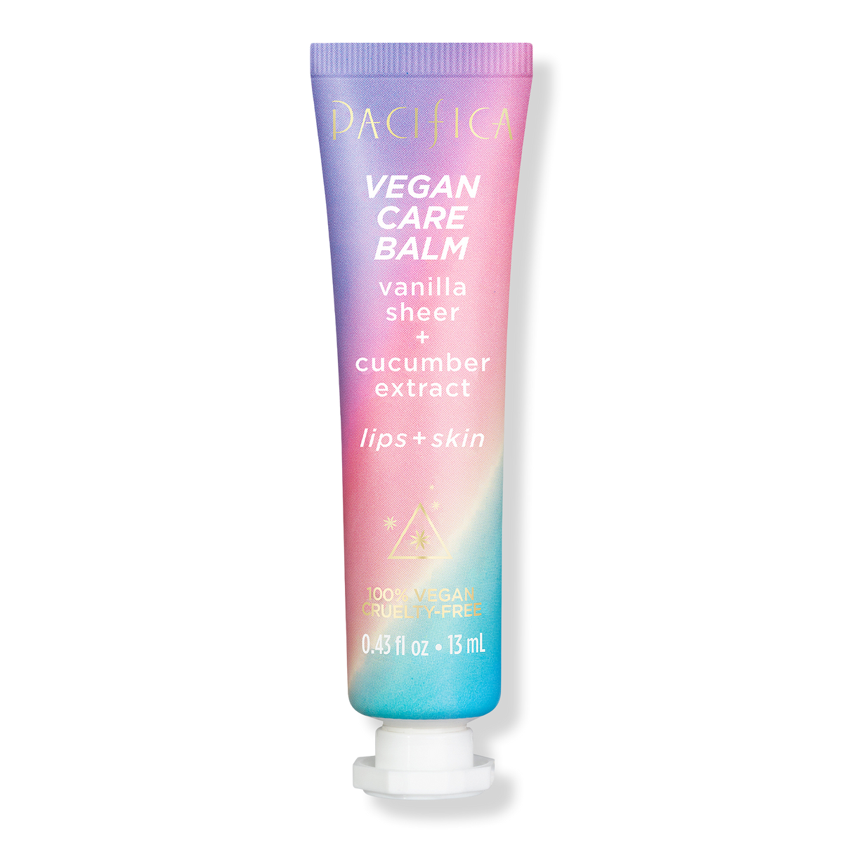 Pacifica Vanilla Sheer Vegan Care Balm With Cucumber Extract, 0.43 oz