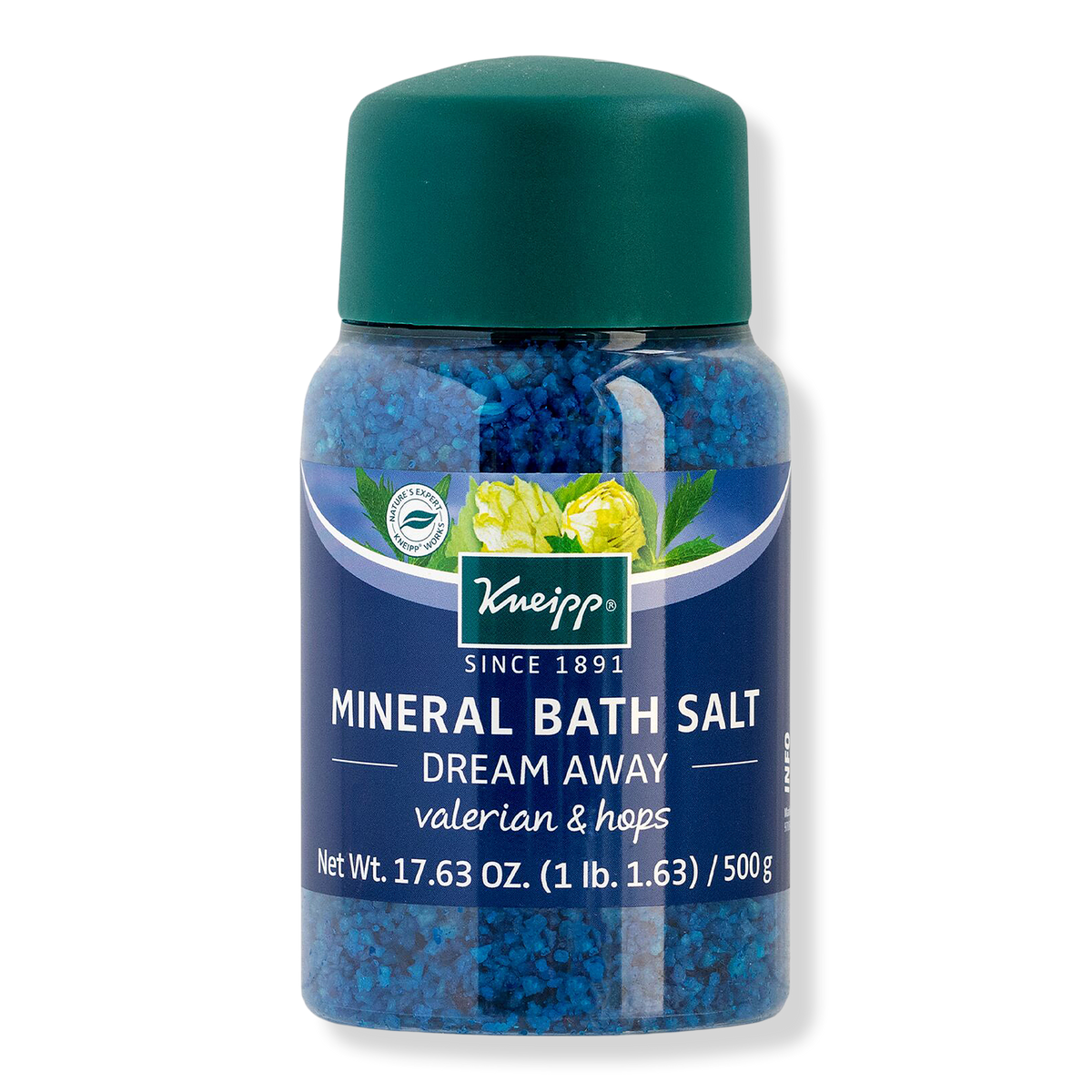 Kneipp Dream Away Valerian & Hops Mineral Bath Salt Soak, 17.6 oz