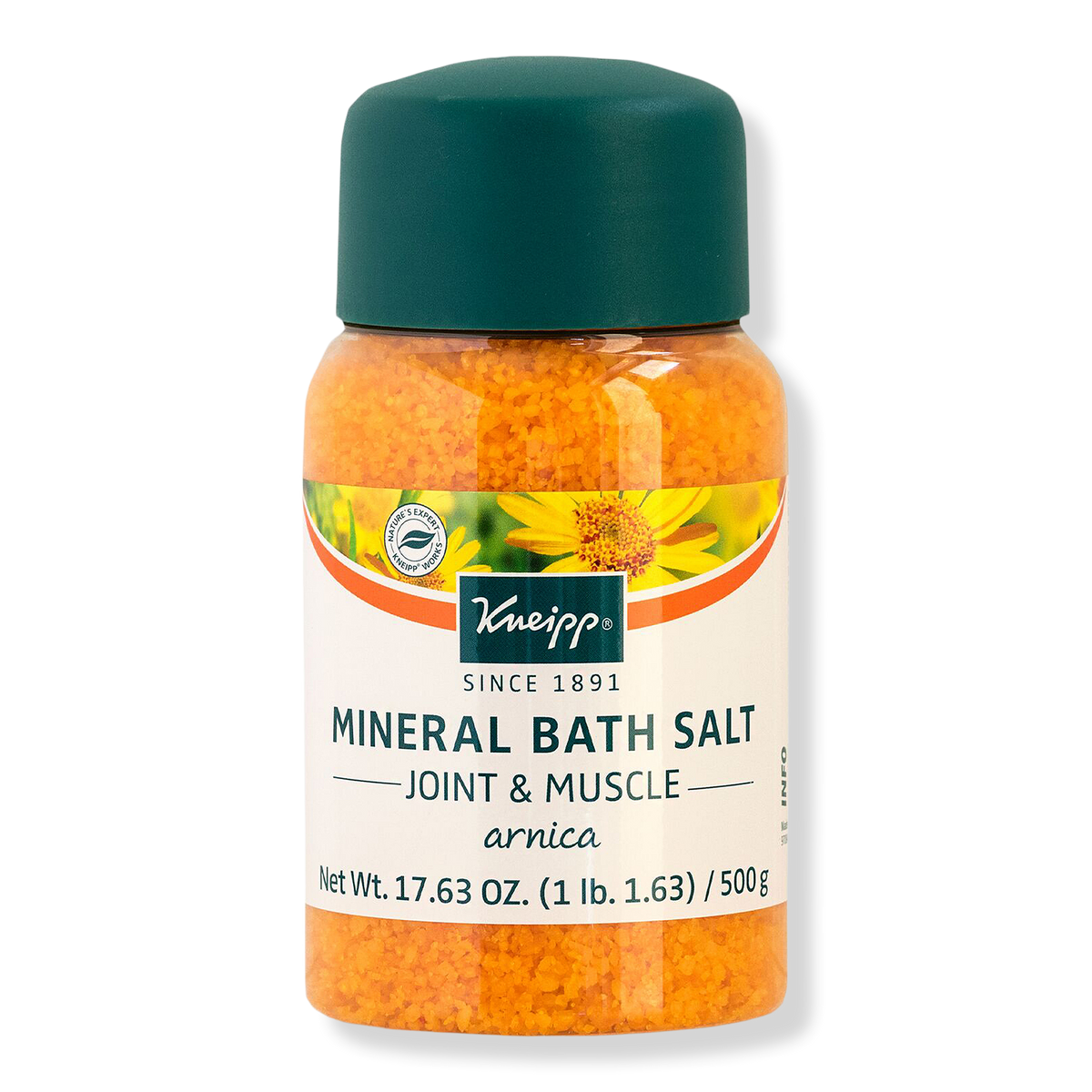 Kneipp Joint & Muscle Arnica Mineral Bath Salt Soak, 17.6 oz