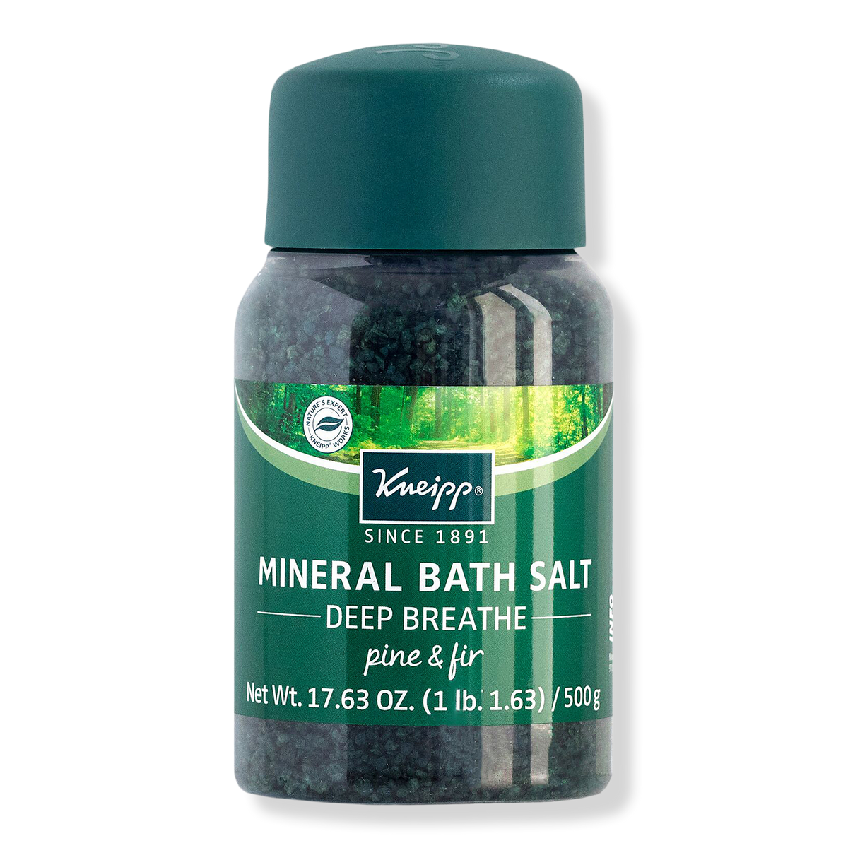 Kneipp Deep Breathe Pine & Fir Mineral Bath Salt Soak, 17.6 oz