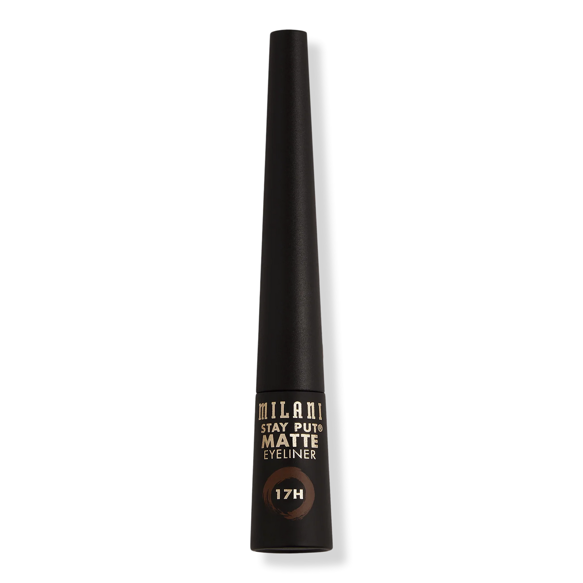 Milani Stay Put Matte 17HR Wear Liquid Eyeliner, Espresso, 0.09 oz