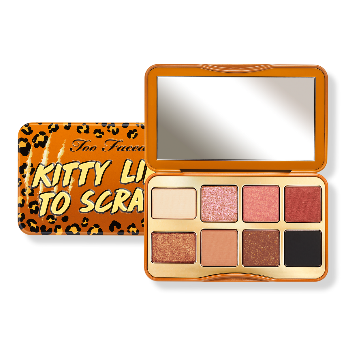 Too Faced Kitty Likes to Scratch Mini Eyeshadow Palette, 0.18 oz