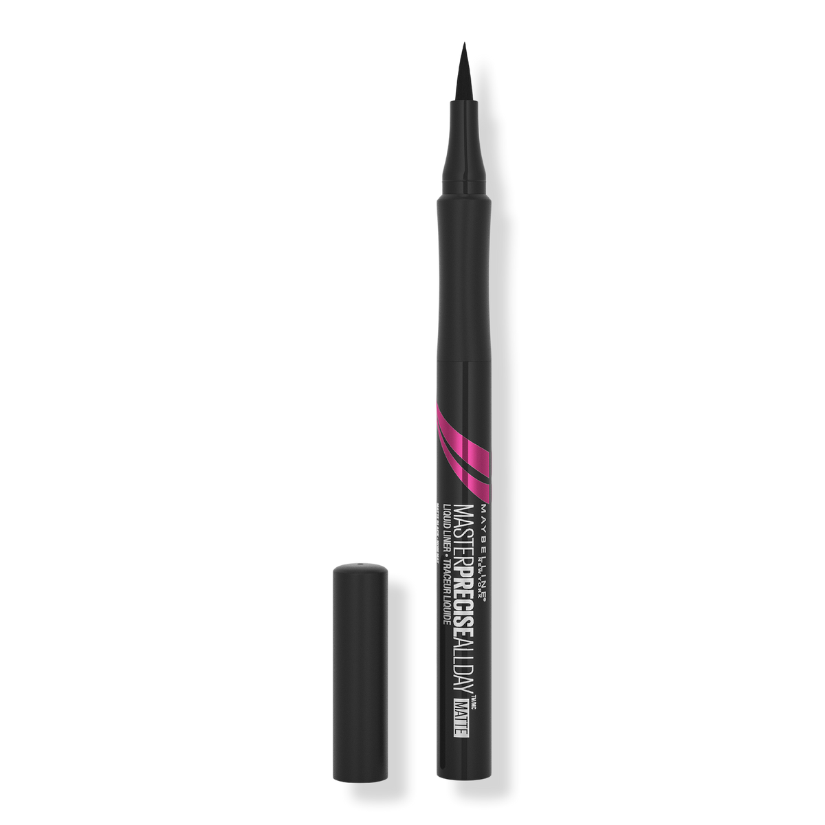 Maybelline Eye Studio Master Precise Liquid Eyeliner, Matte Black, 0.03 oz