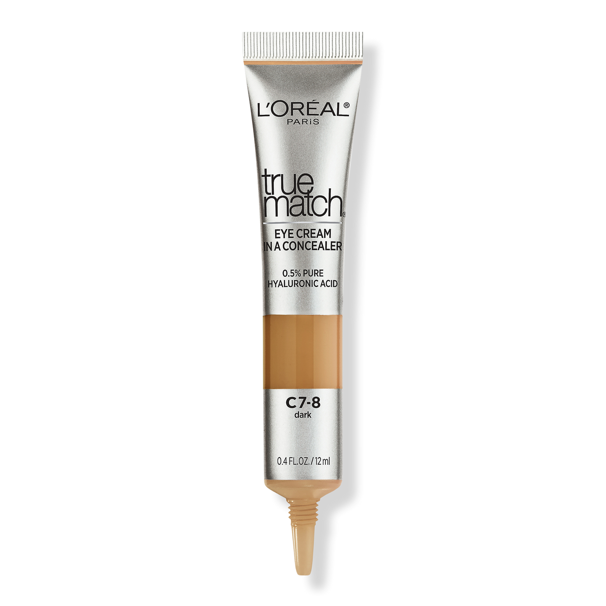 L'Oréal True Match Eye Cream In A Concealer, C7-8 Dark, 0.4 oz