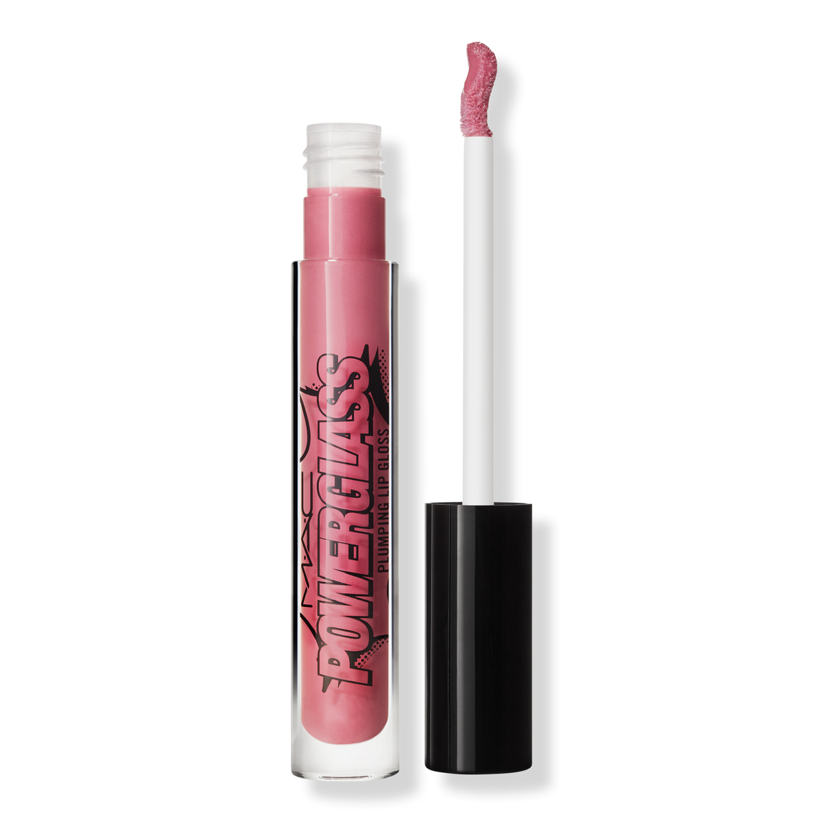 MAC Powerglass Plumping Lip Gloss, Asset Management, 0.09 oz