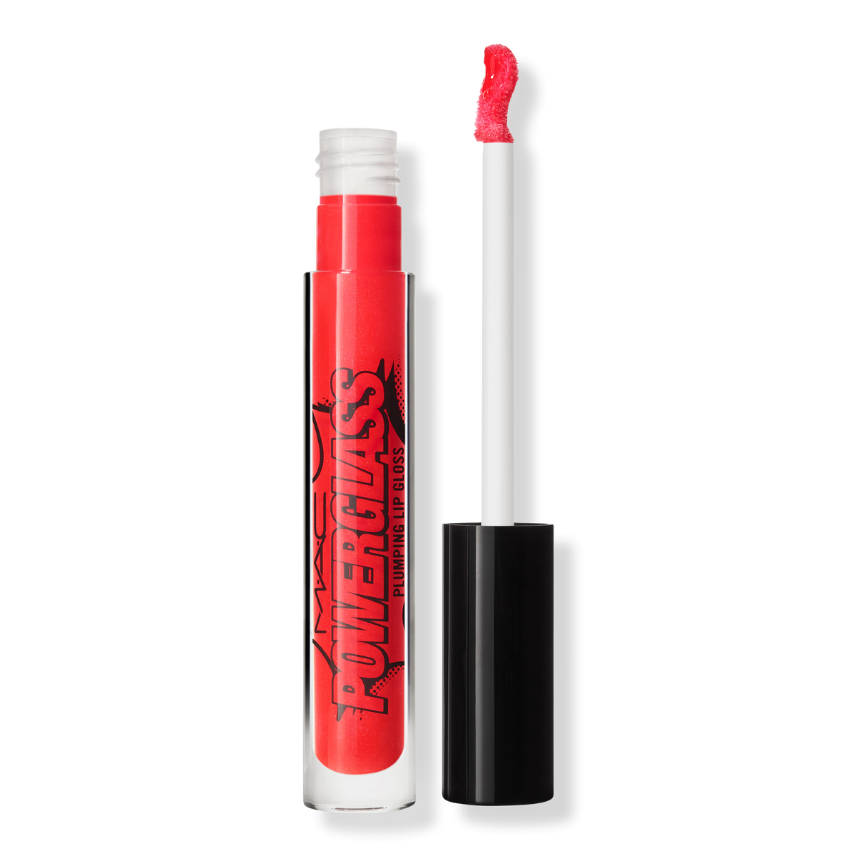 MAC Powerglass Plumping Lip Gloss, Plump Up The Jam, 0.09 oz
