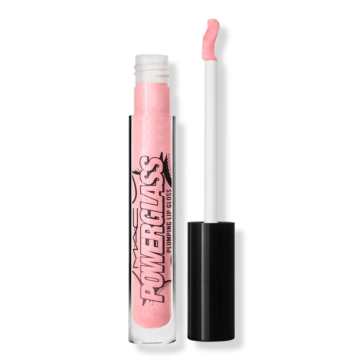 MAC Powerglass Plumping Lip Gloss, P-Out Of Your, 0.09 oz