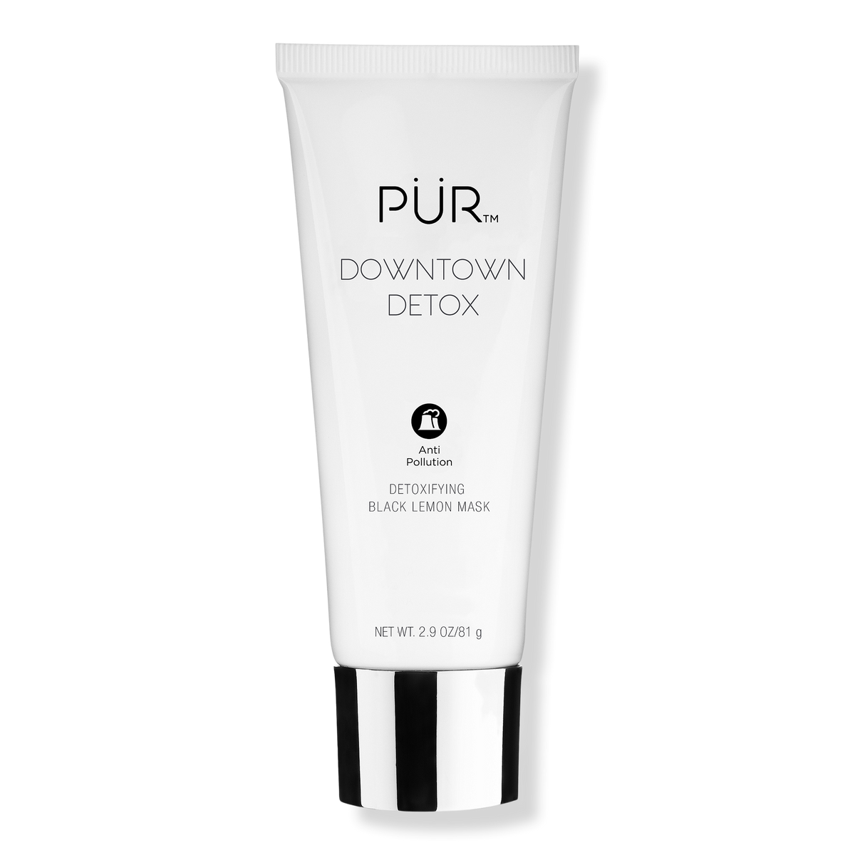 PÜR Downtown Detox Detoxifying Black Lemon Mask, 2.9 oz