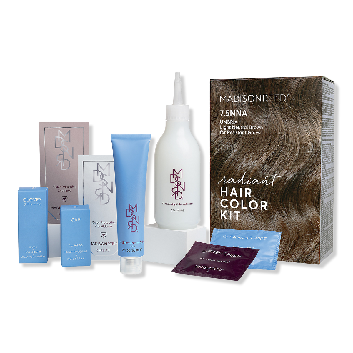 Madison Reed Radiant Hair Color Kit, Umbria Light Brown, 1 ea