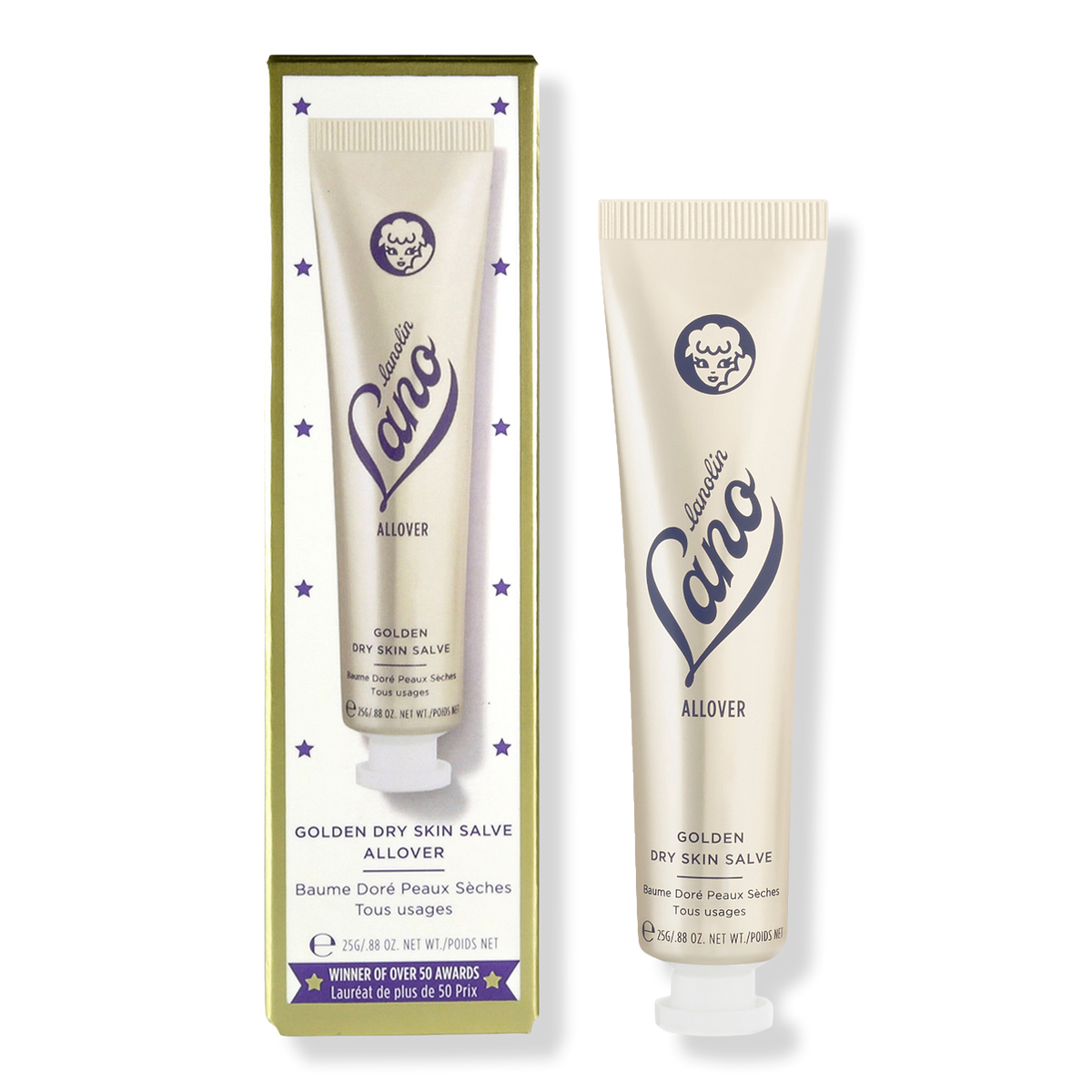 Lano Golden Dry Skin Salve, 0.88 oz