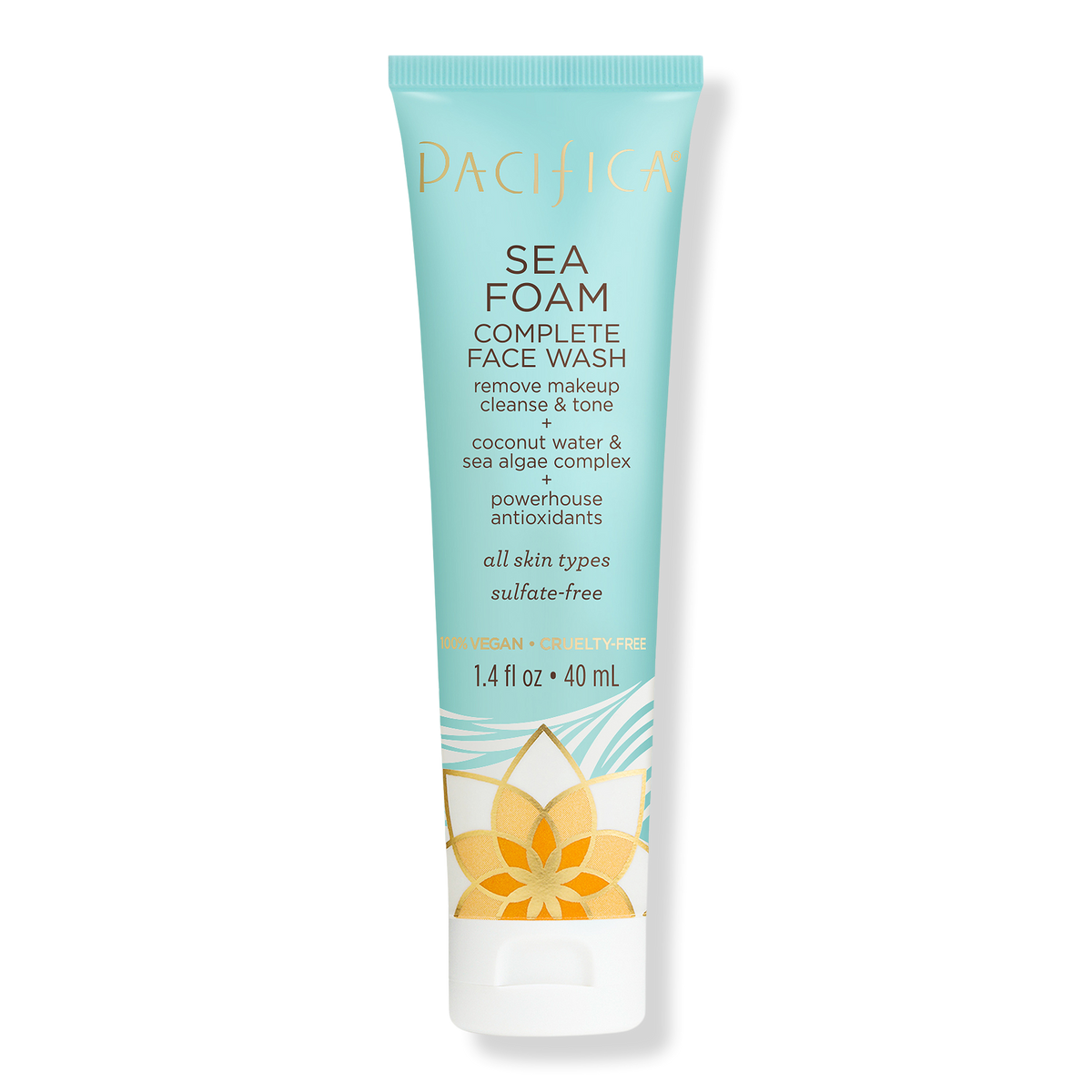 Pacifica Travel Size Sea Foam Complete Face Wash, 1.4 oz
