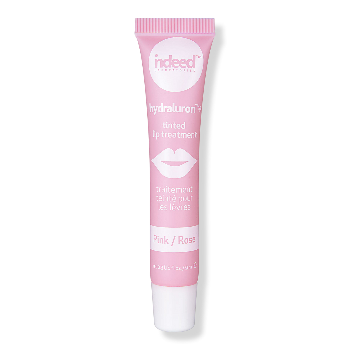 Indeed Labs Hydraluron + Tinted Lip Treatment, Pink, 0.3 oz