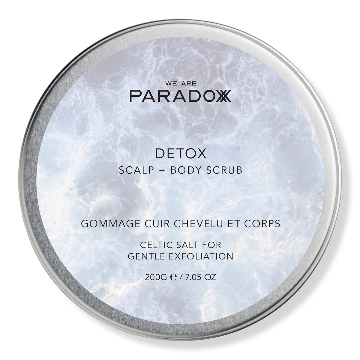 We Are Paradoxx Detox Scalp + Body Scrub, 7.05 oz