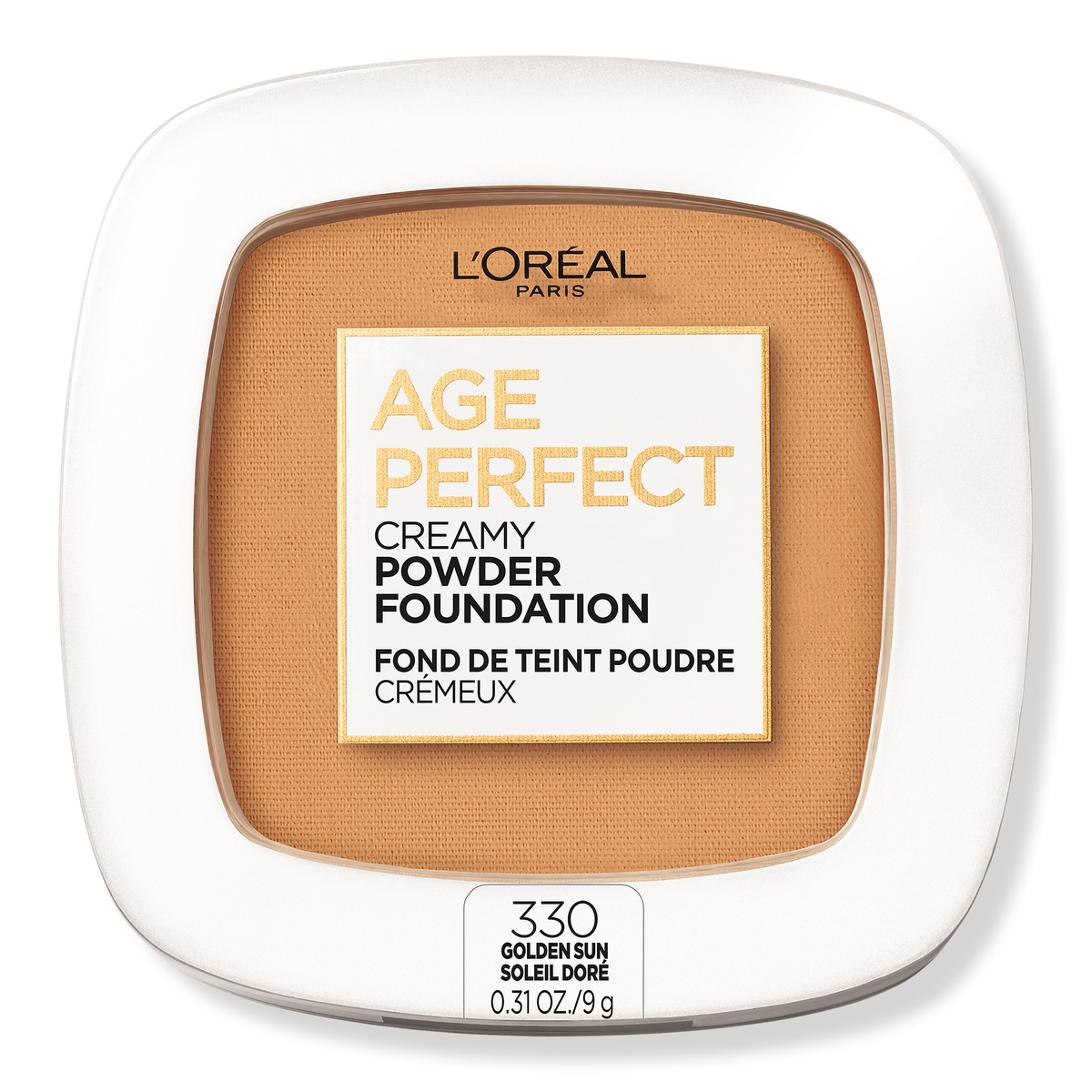 L'Oréal Age Perfect Creamy Powder Foundation, Golden Sun, 0.31 oz