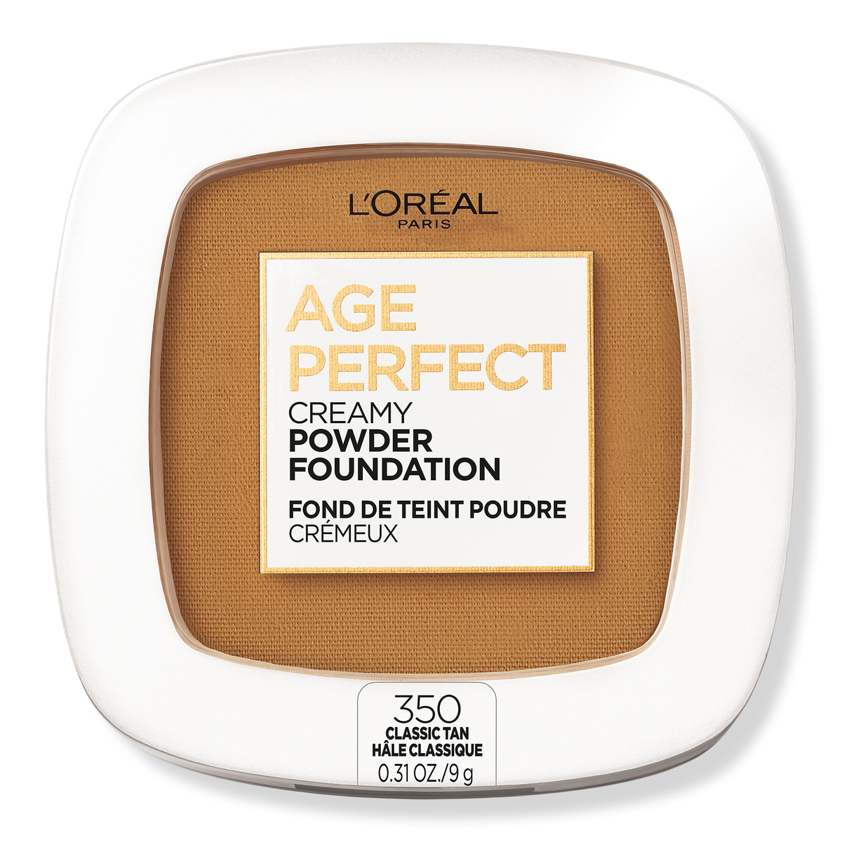L'Oréal Age Perfect Creamy Powder Foundation, Classic Tan, 0.31 oz