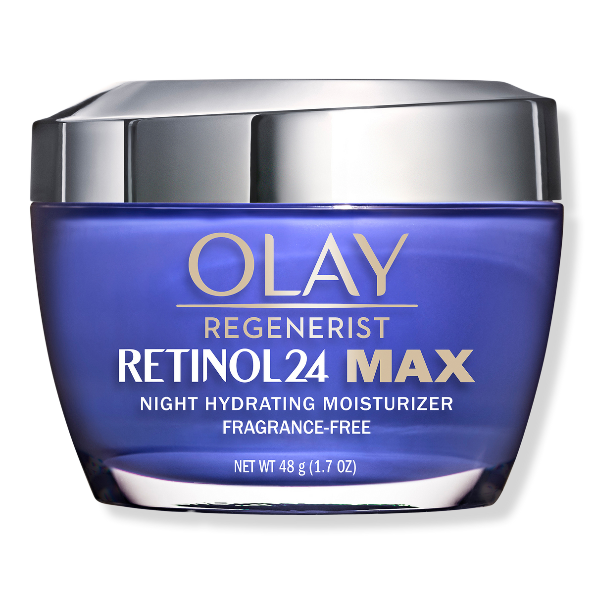 Olay Regenerist Retinol 24 MAX Fragrance-Free Night Hydrating Moisturizer, 1.7 oz