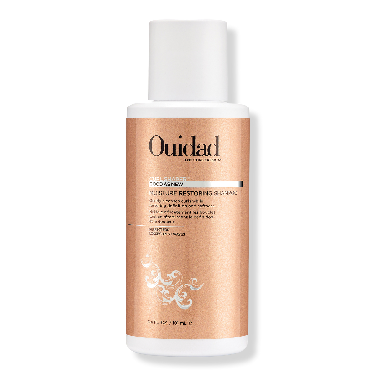 Ouidad Curl Shaper Good As New Moisture Restoring Shampoo, 3.4 oz