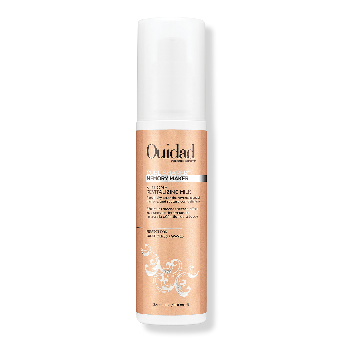 Ouidad Curl Shaper Memory Maker 3-in-One Revitalizing Milk, 3.4 oz