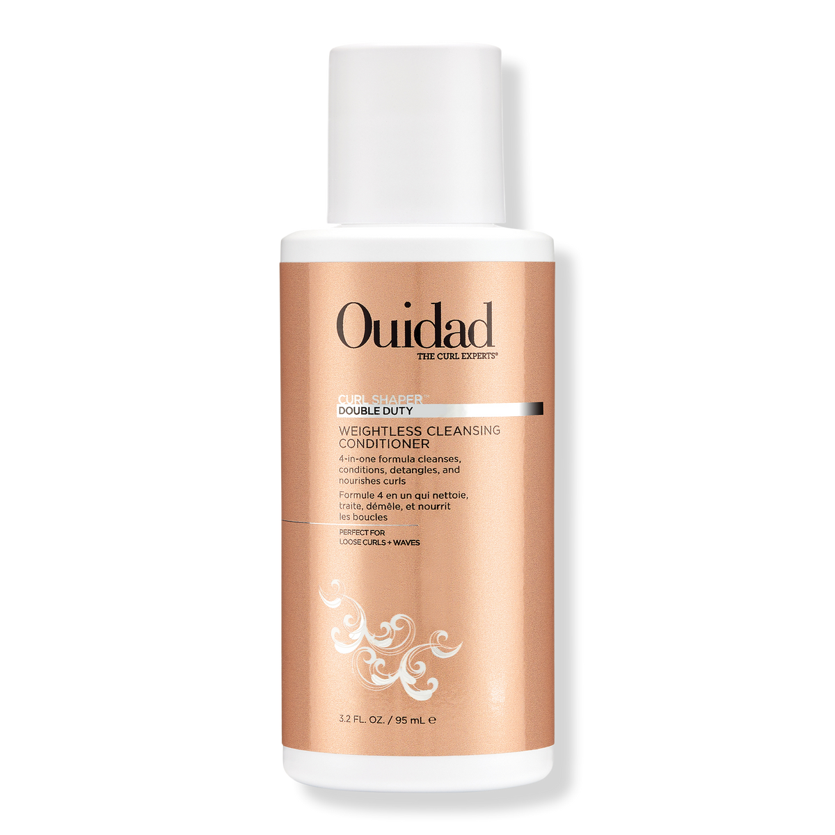 Ouidad Curl Shaper Double Duty Weightless Cleansing Conditioner, 3.2 oz