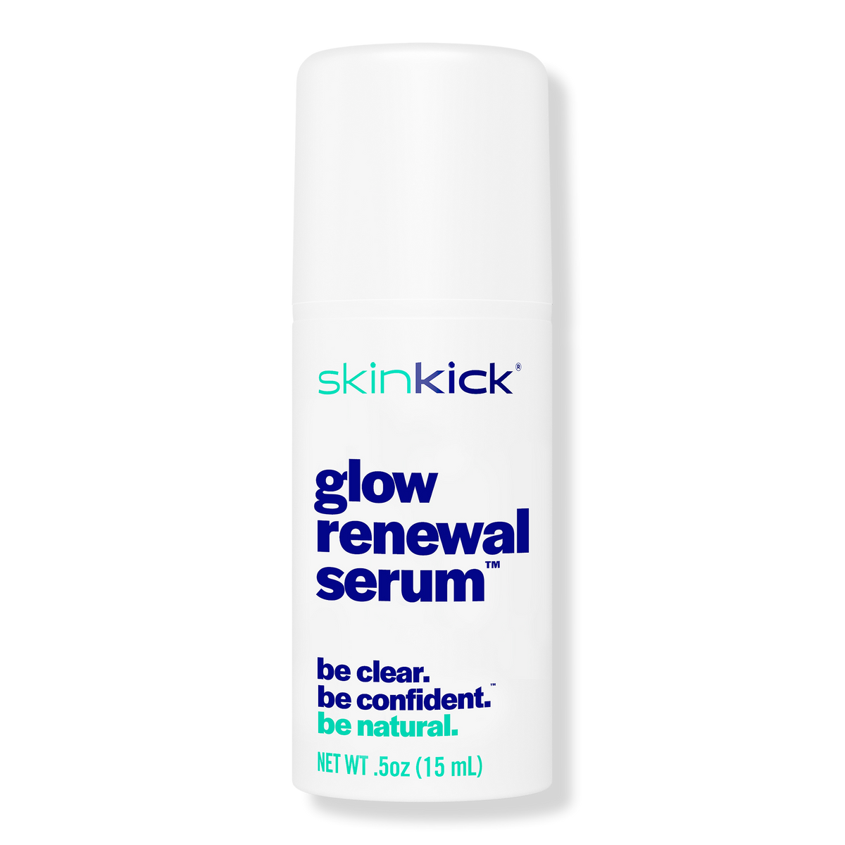 SkinKick Naturally Smart Glow Renewal Serum, 0.5 oz