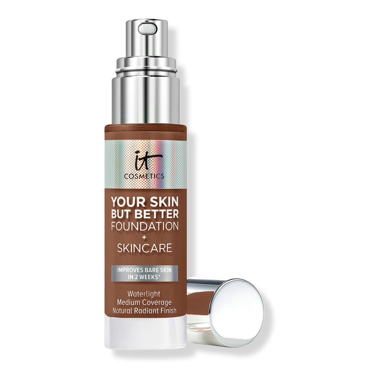 IT Cosmetics Your Skin But Better Foundation + Skincare, Deep Neutral 58, 1 oz
