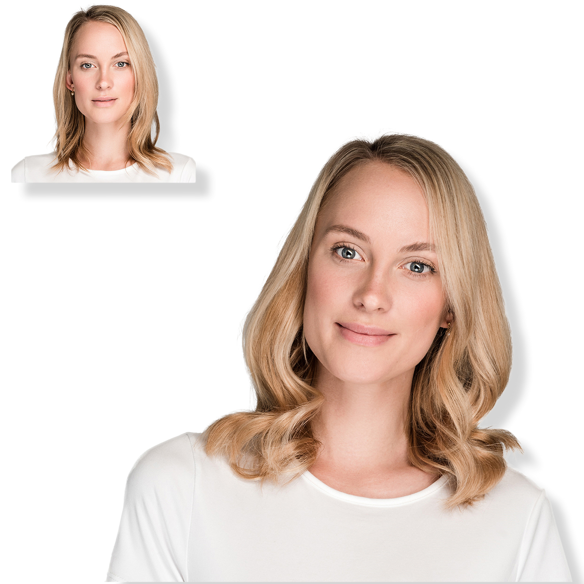 Locks & Mane 12-inch Clip-In Human Hair Extension, Cinnamon Bun